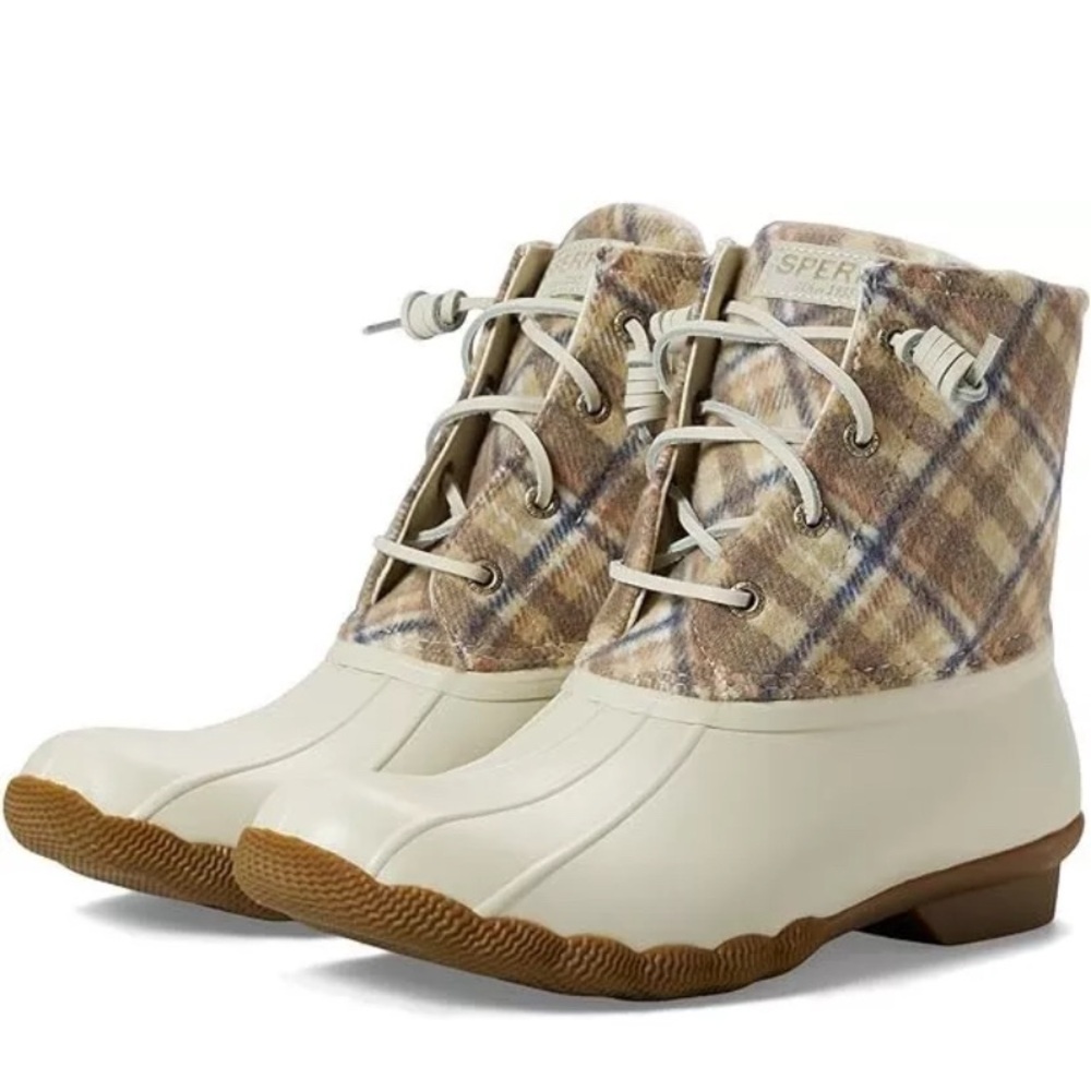 Sperry Women's Saltwater Wool Rain Boot size 7